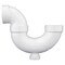 Charlotte Pipe And Foundry Charlotte Pipe Schedule 40 2 in. Hub X 2 in. D Hub PVC P-Trap with Clean Out 1 pk PVC00707X0800 - alternate 2